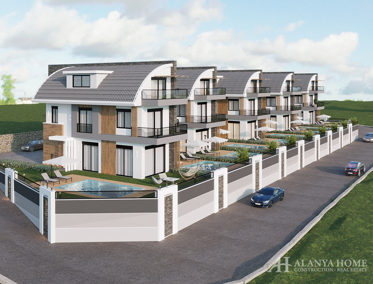 ELEGANT LAVINIA VILLAS AVSALLAR ALANYA ANTALYA TURKEY BUY RENT SELL